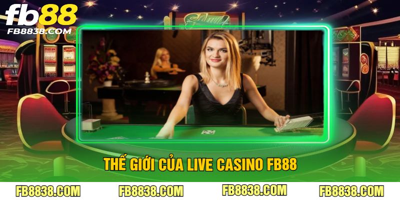 Thế giới của Live Casino FB88