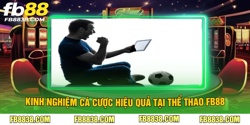 Kinh nghiệm cá cược hiệu quả tại thể thao FB88